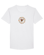 Cocoșul de Hurez 2. Tricou mânecă scurtă guler larg Bărbat Skater