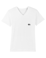 Zimbrul / Bourul 8. Tricou mânecă scurtă guler V Bărbat Presenter