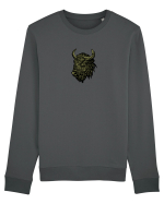 Zimbrul / Bourul 13. Bluză mânecă lungă Unisex Rise