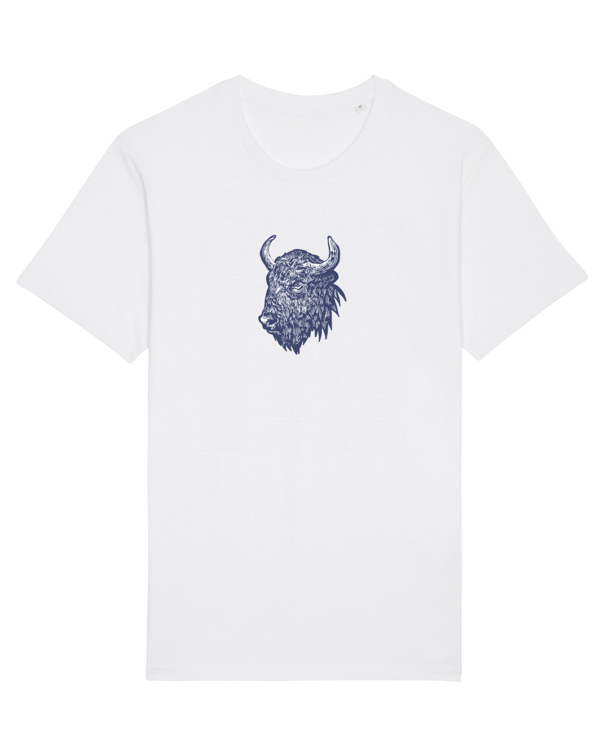 Tricou mânecă scurtă Unisex Rocker White
