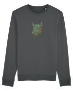 Zimbrul / Bourul 14. Bluză mânecă lungă Unisex Rise