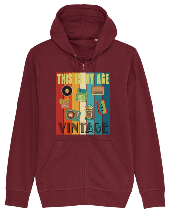 This Is My Age Vintage Burgundy