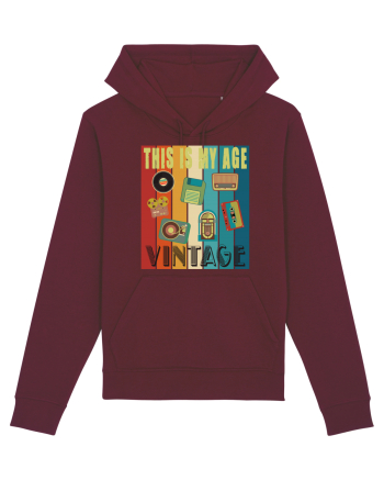 This Is My Age Vintage Burgundy