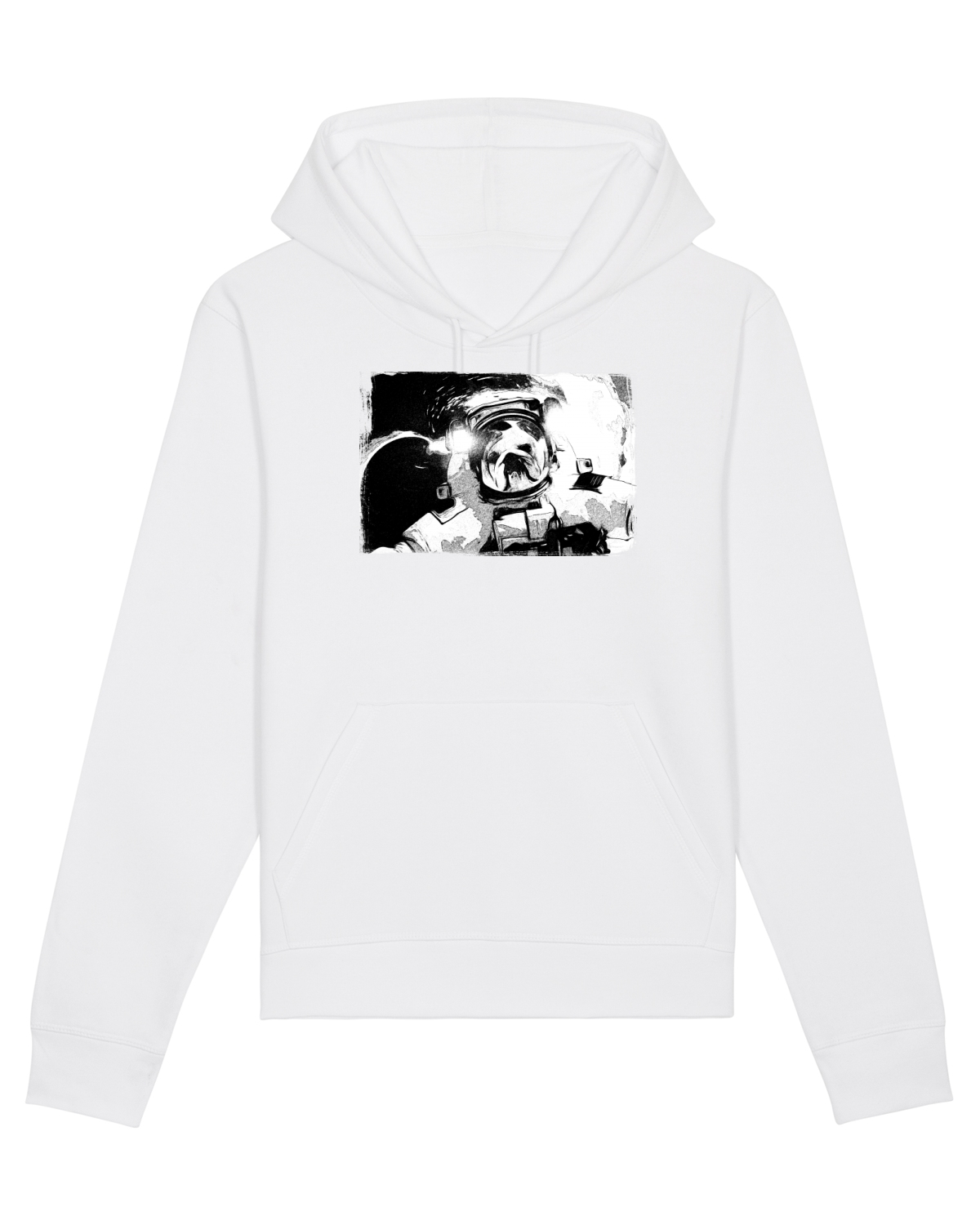 Hanorac Unisex Drummer White