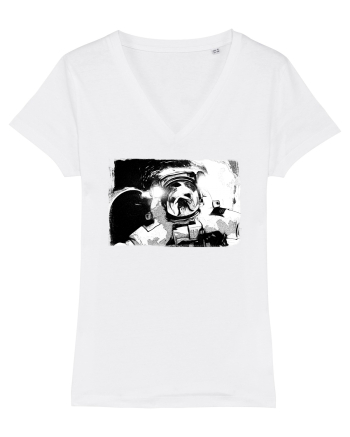 astro dog felfie White