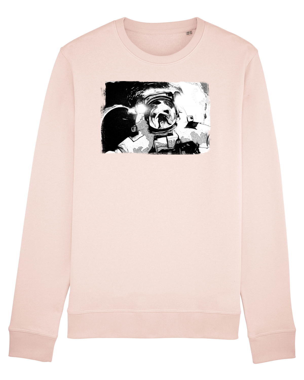 Bluză mânecă lungă Unisex Rise Candy Pink