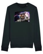 bulldog in spatiu Bluză mânecă lungă Unisex Rise
