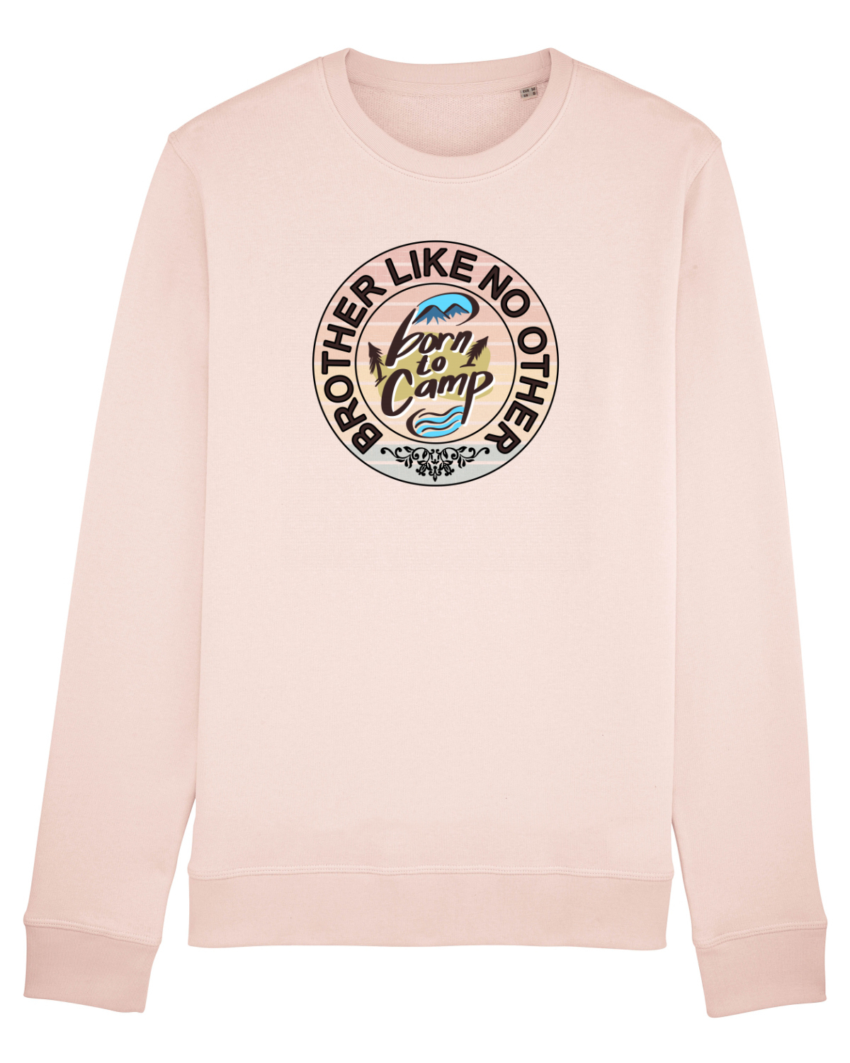 Bluză mânecă lungă Unisex Rise Candy Pink