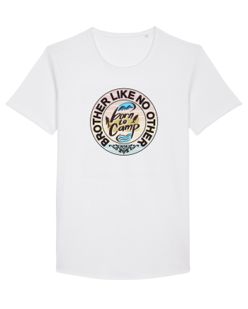 Un frate ca nimeni altul.Brother like no other born to camp adventure theme White
