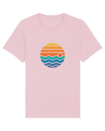 Răsărit în Stil Retro Tricou mânecă scurtă Unisex Rocker