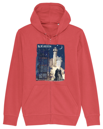 blue origin Carmine Red