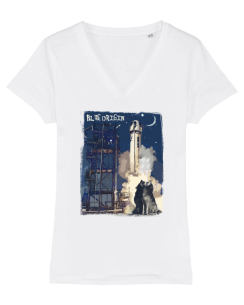blue origin White