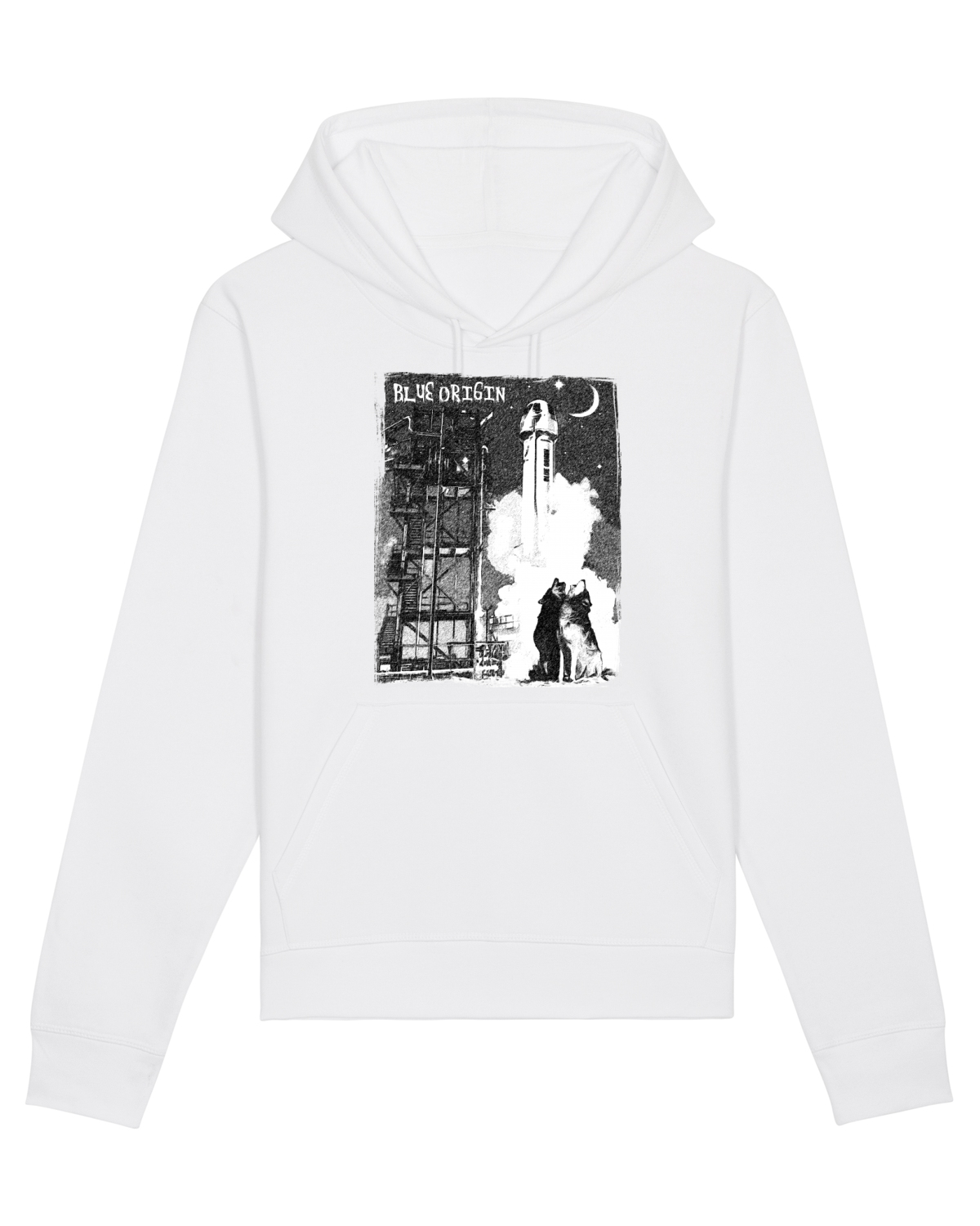 Hanorac Unisex Drummer White