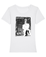 rocket launch Tricou mânecă scurtă guler larg fitted Damă Expresser