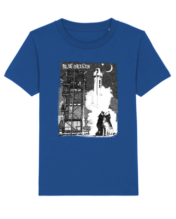rocket launch Majorelle Blue