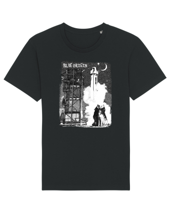 rocket launch Black