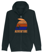 Adventure Retro Sunset Climber Hanorac cu fermoar Unisex Connector
