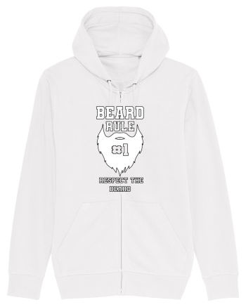 Beard Rule Number One Respect The Beard White
