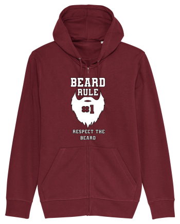Beard Rule Number One Respect The Beard Burgundy