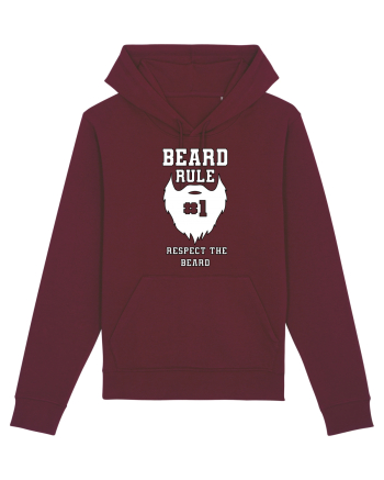 Beard Rule Number One Respect The Beard Burgundy