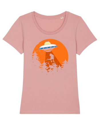 Alien Dinosaur Abduction  Canyon Pink