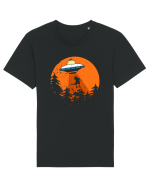 Alien Dinosaur Abduction  Tricou mânecă scurtă Unisex Rocker