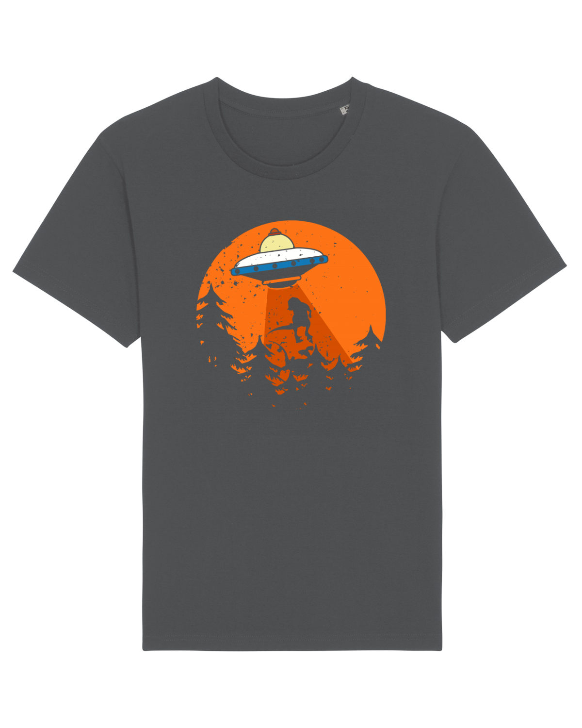 Tricou mânecă scurtă Unisex Rocker Anthracite