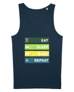 Eat Sleep Game Repeat Retro Maiou Bărbat Runs