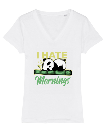 I Hate Mornings White