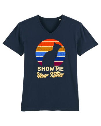 Show Me Your Kittens French Navy