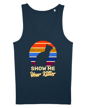 Show Me Your Kittens Navy