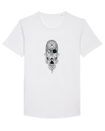 Odin Tricou mânecă scurtă guler larg Bărbat Skater