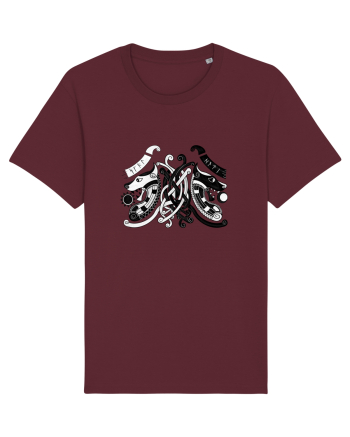 Lupii Hati si Skoll Tricou mânecă scurtă Unisex Rocker