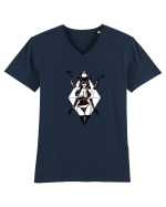 Demonita  Tricou mânecă scurtă guler V Bărbat Presenter