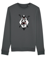 Demonita  Bluză mânecă lungă Unisex Rise