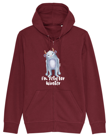 I'm Yety for Winter Burgundy