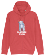 I'm Yety for Winter Hanorac cu fermoar Unisex Connector