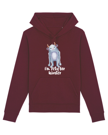 I'm Yety for Winter Burgundy