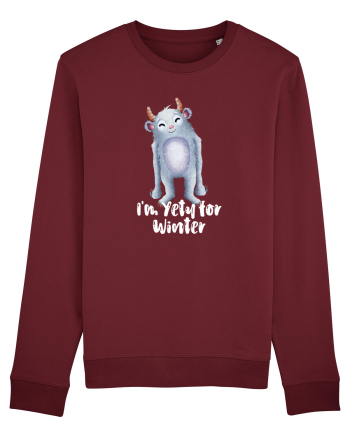 I'm Yety for Winter Burgundy