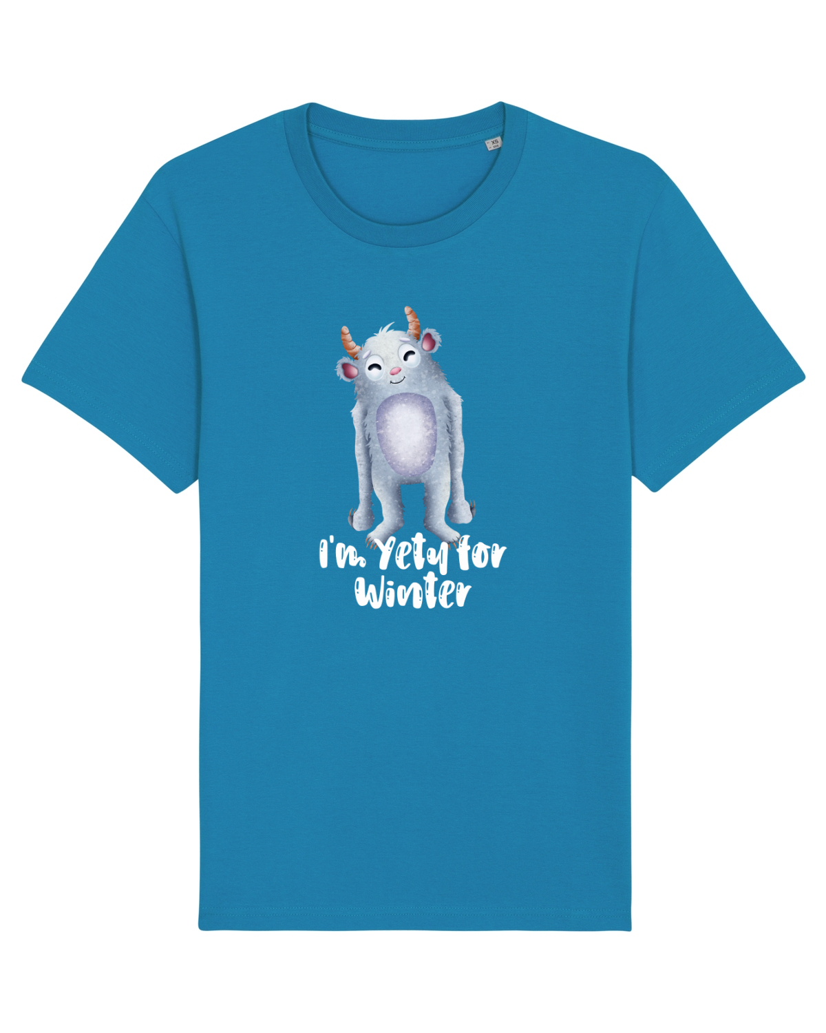 Tricou mânecă scurtă Unisex Rocker Azur