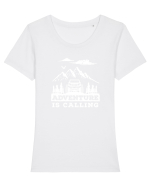 Aventura Off Road Te Cheamă Tricou mânecă scurtă guler larg fitted Damă Expresser