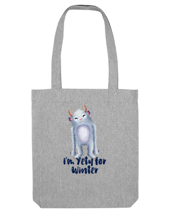 I'm Yety for Winter Heather Grey