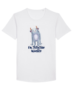 I'm Yety for Winter Tricou mânecă scurtă guler larg Bărbat Skater