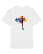 Color Explosion Tricou mânecă scurtă Unisex Rocker