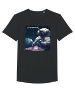 astronaut dj Tricou mânecă scurtă guler larg Bărbat Skater
