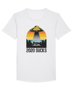 2020 Sucks Tricou mânecă scurtă guler larg Bărbat Skater
