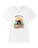Aventura Cu Tracțiune 4x4 Tricou mânecă scurtă guler V Bărbat Presenter