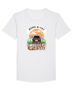 Aventura Cu Tracțiune 4x4 Tricou mânecă scurtă guler larg Bărbat Skater