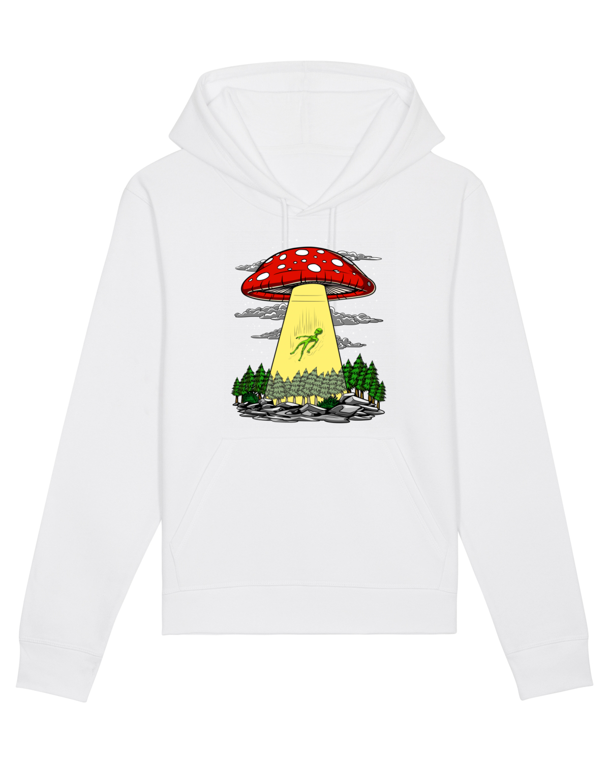 Hanorac Unisex Drummer White