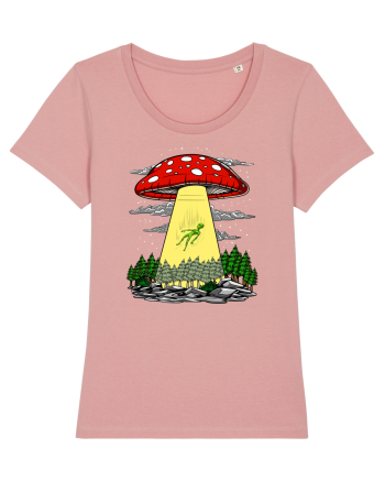 Alien Abduction Magic Mushroom Psychedelic Canyon Pink